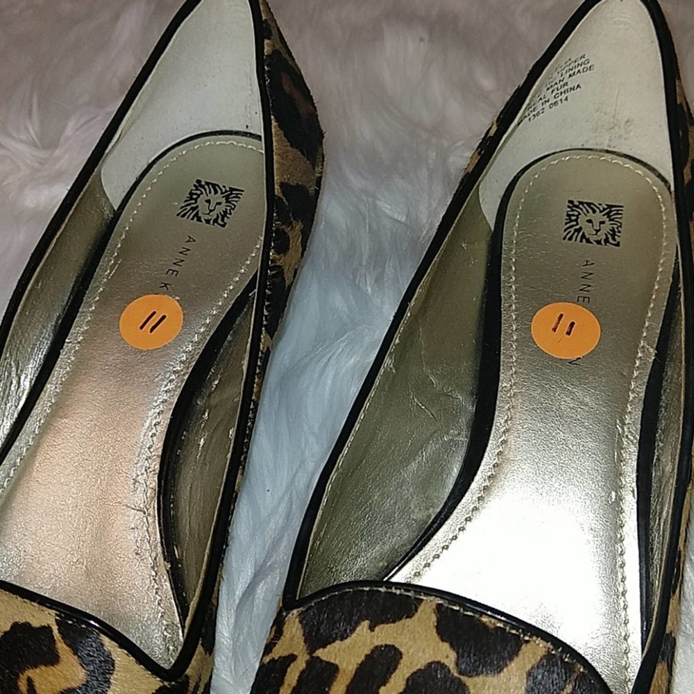 Anne Klein animal print wedges shoes - Picture 12 of 12